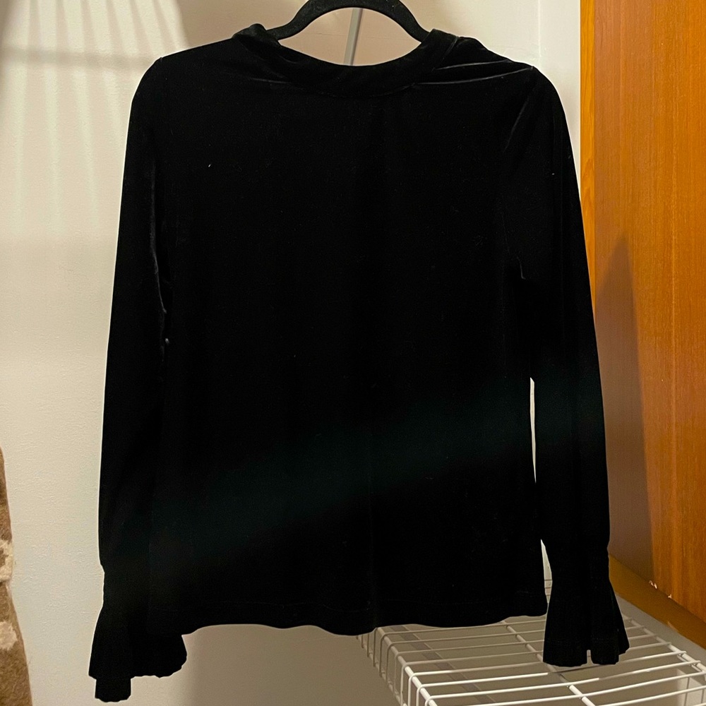 Molly Bracken velvet shirt.